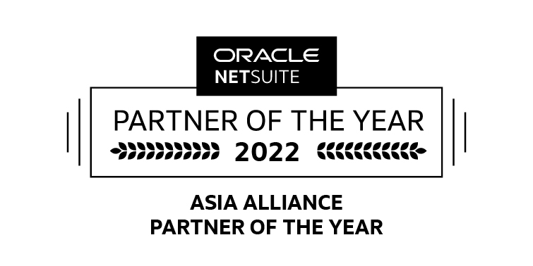 Oracle NetSuite Asia Alliance Partner of the Year 2022